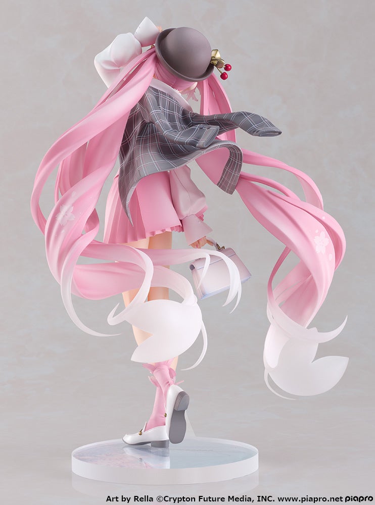 『キャラクター・ボーカル・シリーズ01 初音ミク』より、イラストレーターRella氏がデザインした桜ミクをスケ...
