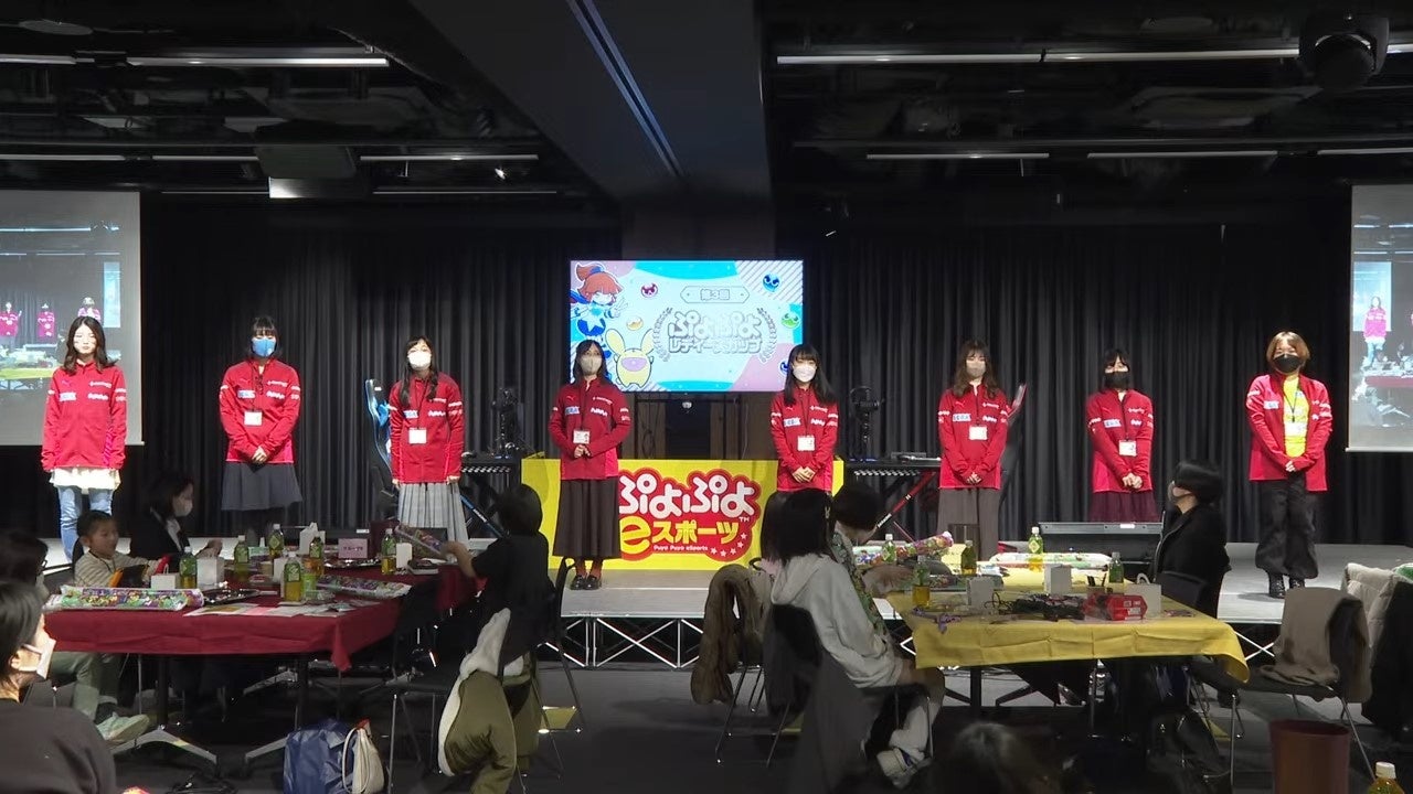 3月3日（日）開催のセガ公式「第3回 ぷよぷよレディースカップ」優勝はかすみん選手！