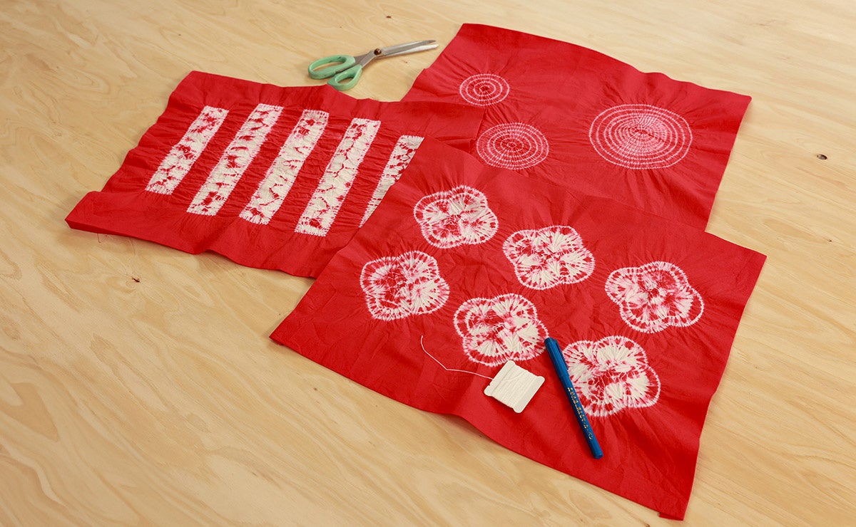 累計10万個販売の手軽に使える染料で実現した、日本の伝統染色技法 ”縫い絞り” を自宅体験できるユニークな商...