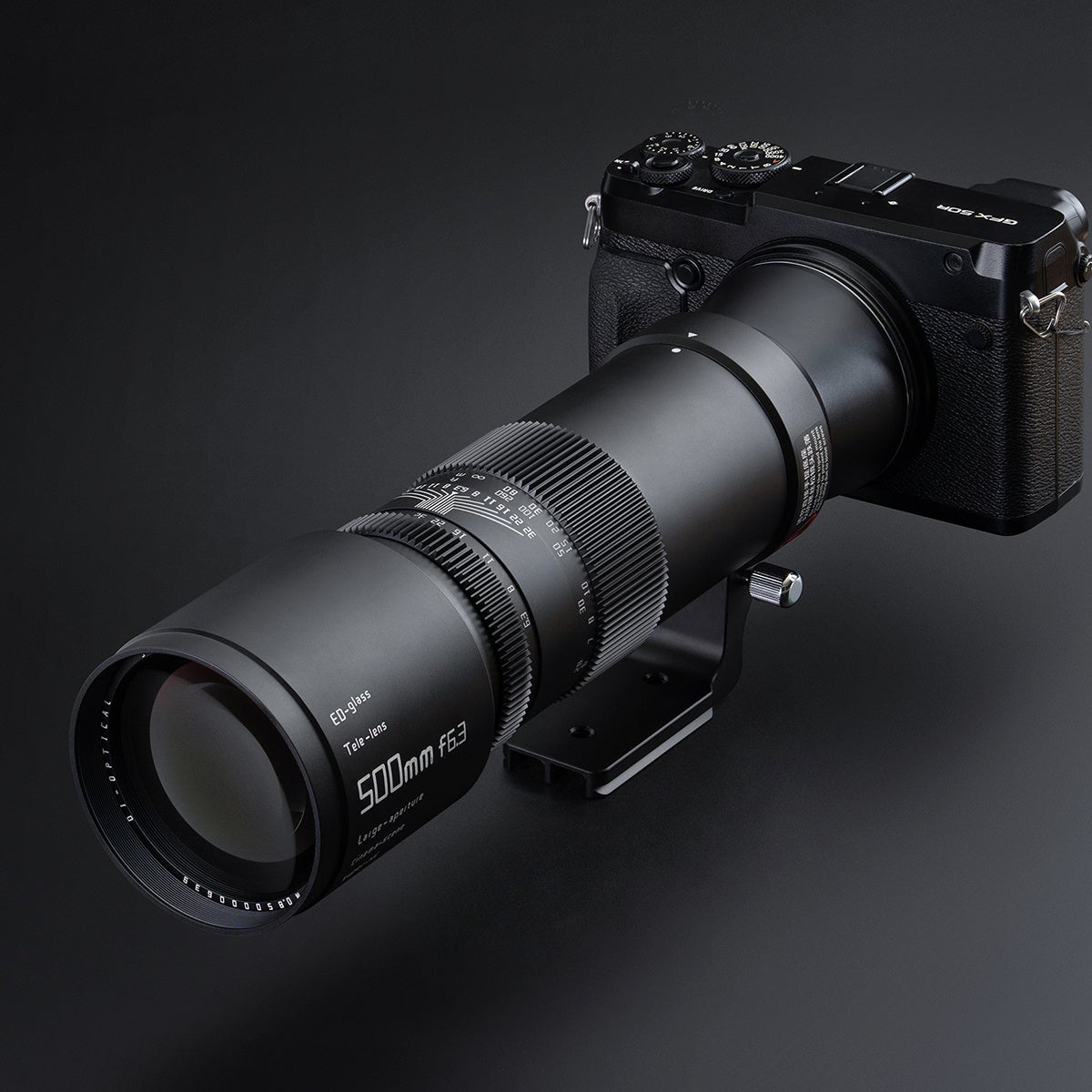 TTArtisan 500mm f/6.3 Telephoto 対応マウントに 富士フイルムX/G、ニコンF、キヤノンEF用 追加