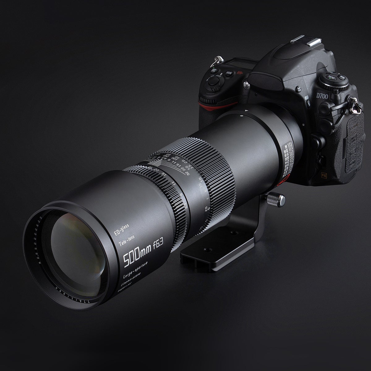 TTArtisan 500mm f/6.3 Telephoto 対応マウントに 富士フイルムX/G、ニコンF、キヤノンEF用 追加