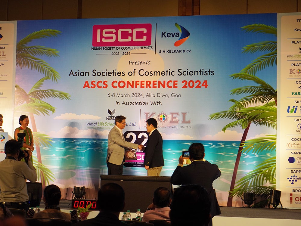 アジアの化粧品技術研究発表の場であるASCS CONFERENCE 2024（インド・ゴア）にて、アップサイクル発想で誕生...