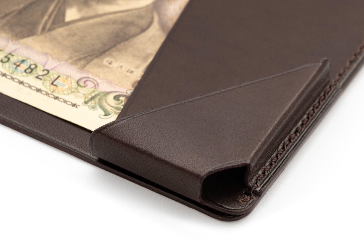 『キノコからできた財布？！』　日本初 サステナブルなマッシュルームレザーを使用した、小さな薄い財布