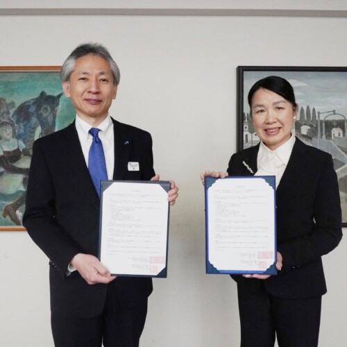嵯峨美術大学・嵯峨美術短期大学と西日本旅客鉄道株式会社京滋支社は包括的連携協定を締結しました