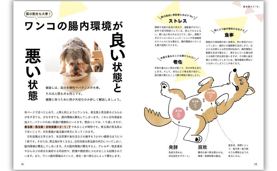 「犬の腸活」が新常識！ 健康＆長寿を叶える『獣医師が考案したワンコの長生き腸活ごはん』発売！