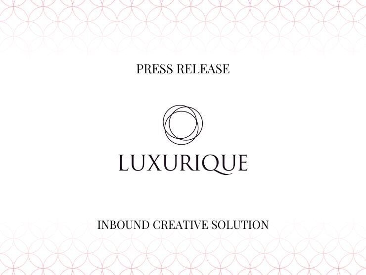 Luxurique Inc. and Dentsu Live Inc. Launch Joint Project Team, "INBOUND CREATIVE SOLUTION”