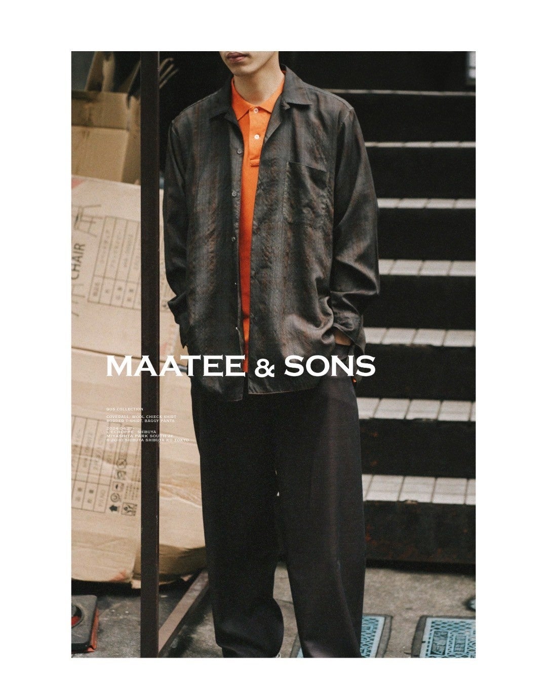 【L'ECHOPPE】MAATEE＆SONS × L'ECHOPPE　　90’s COLLECTION