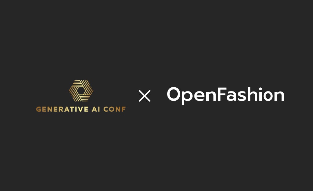 ファッション×AIのプロダクト開発に取り組むOpenFashion社が生成AIカンファレンスのゴールドスポンサーに就任