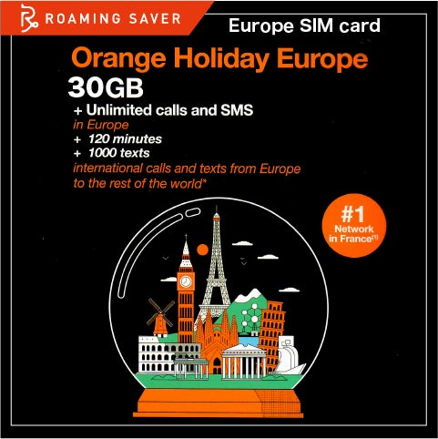 グローバルコミュニケーション！Orange SIMカードで海外旅行を楽しもう！