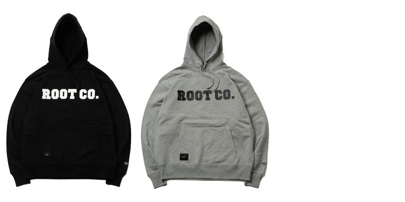 ROOT CO.定番「PLAY UTILITY BACK POCKET」シリーズより、「Crewneck Sweat」「Sweat Hoodie」2024モデル販売...