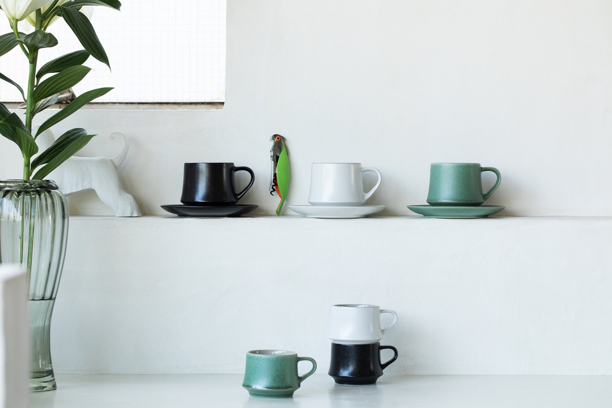 【ORIGAMI】ストーンウェアのやわらかい土色と釉薬の色見を再現した新プロダクト。Flare Mug&Flare Coffee Cu...