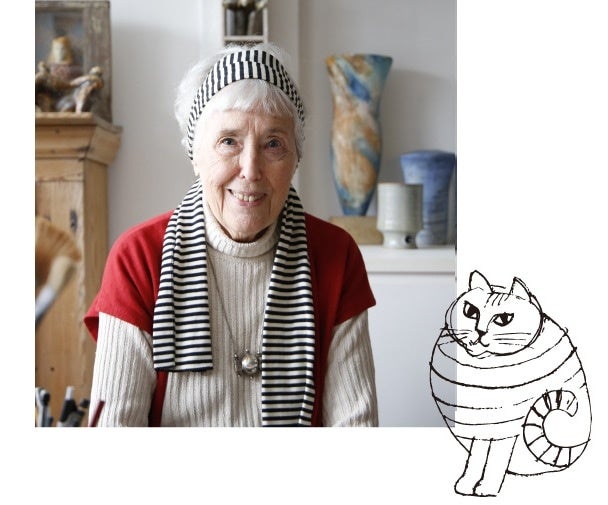 【新商品】リサ・ラーソンの猫の陶器に「みまもるグレー」が新登場！