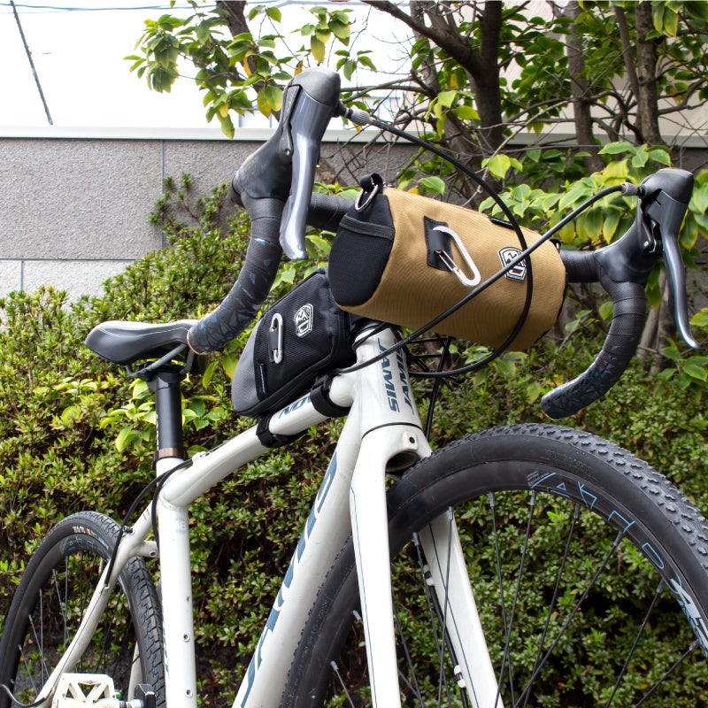 【新商品】【選べる２サイズ!!】自転車パーツブランド「GORIX」から、フロントバッグ(KARA)が新発売!!