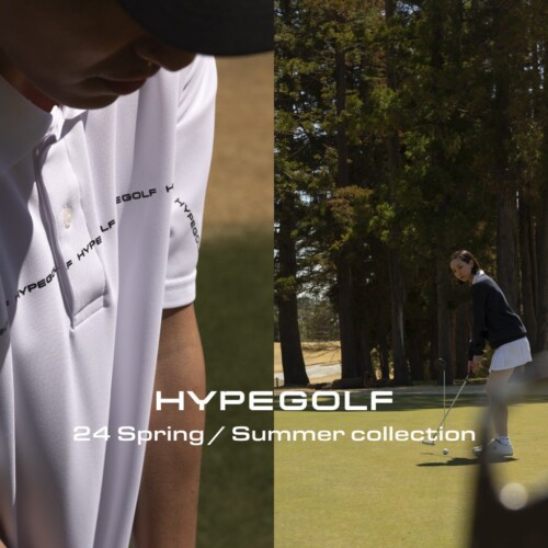 Hypegolfの24春夏コレクションが4月5日(金)より発売開始