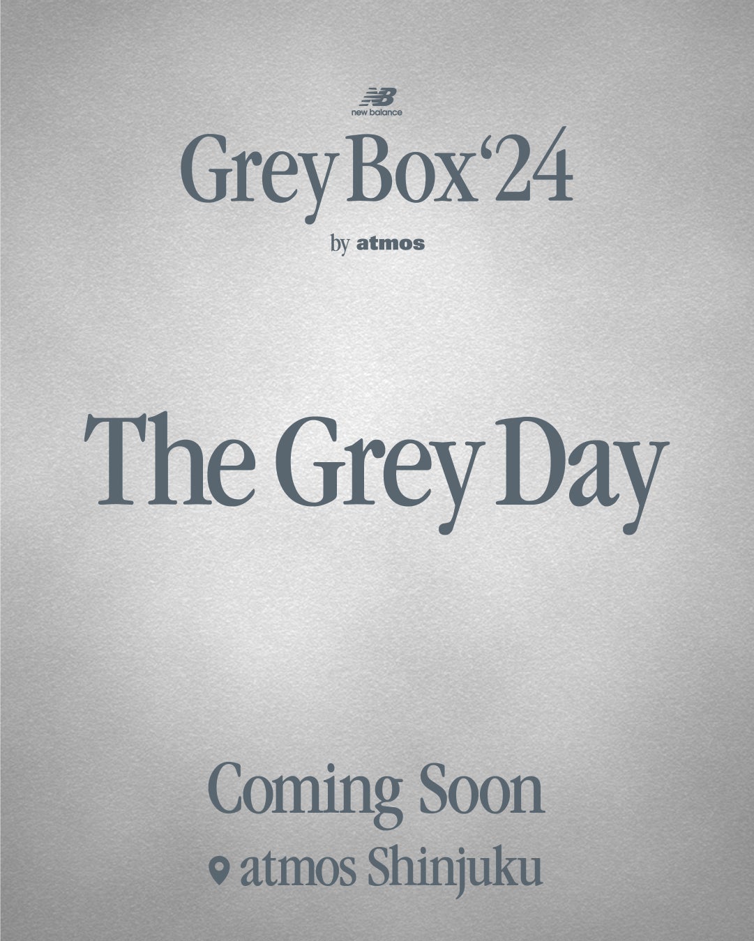 New Balanceの「Grey Box’24」キャンペーンを今シーズンもatmosで開催