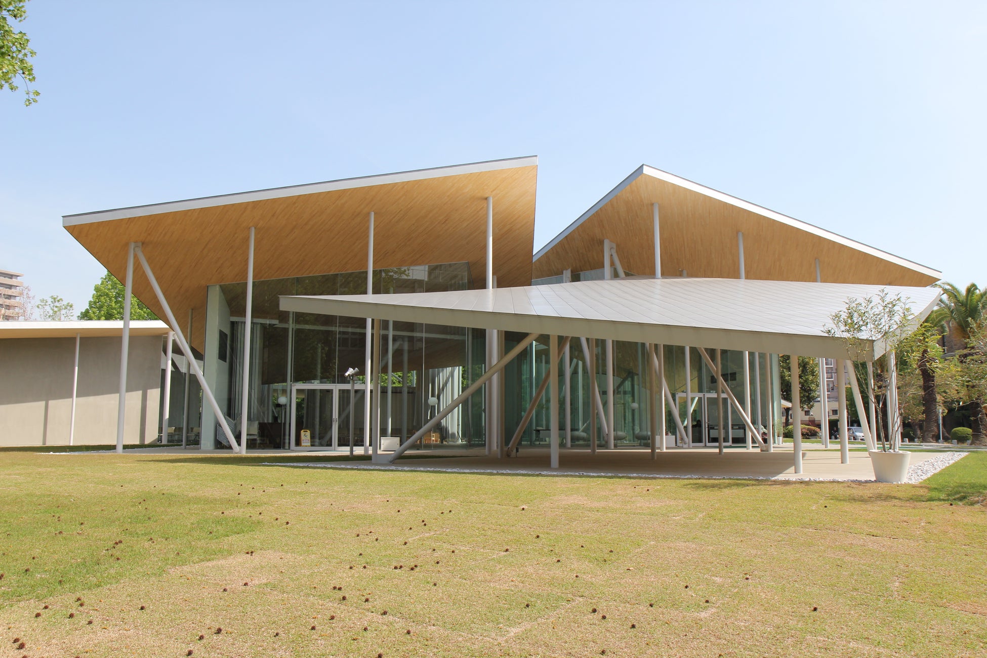 現地会場となったJunko Fukutake Hall（岡山大学鹿田キャンパス）