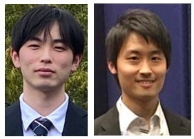 安藤早春大学院生と田中健太助教（当時）