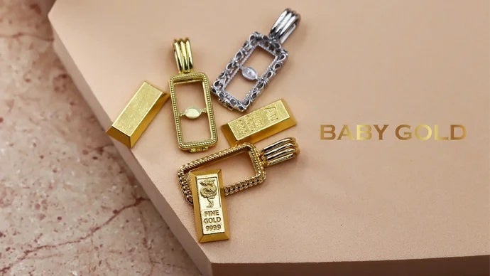 【いつもの10倍!!】1gのかわいい純金BABYGOLDシリーズに『10ｇ』が登場！