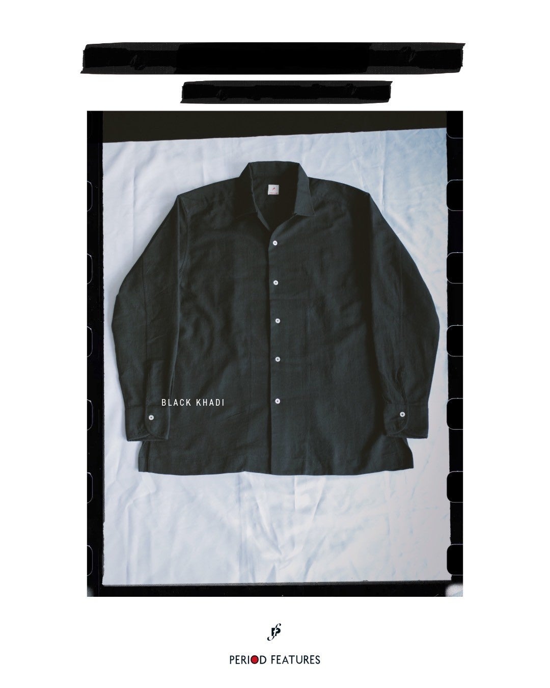 【L'ECHOPPE】PERIOD FEATURES 別注 4play khadi black