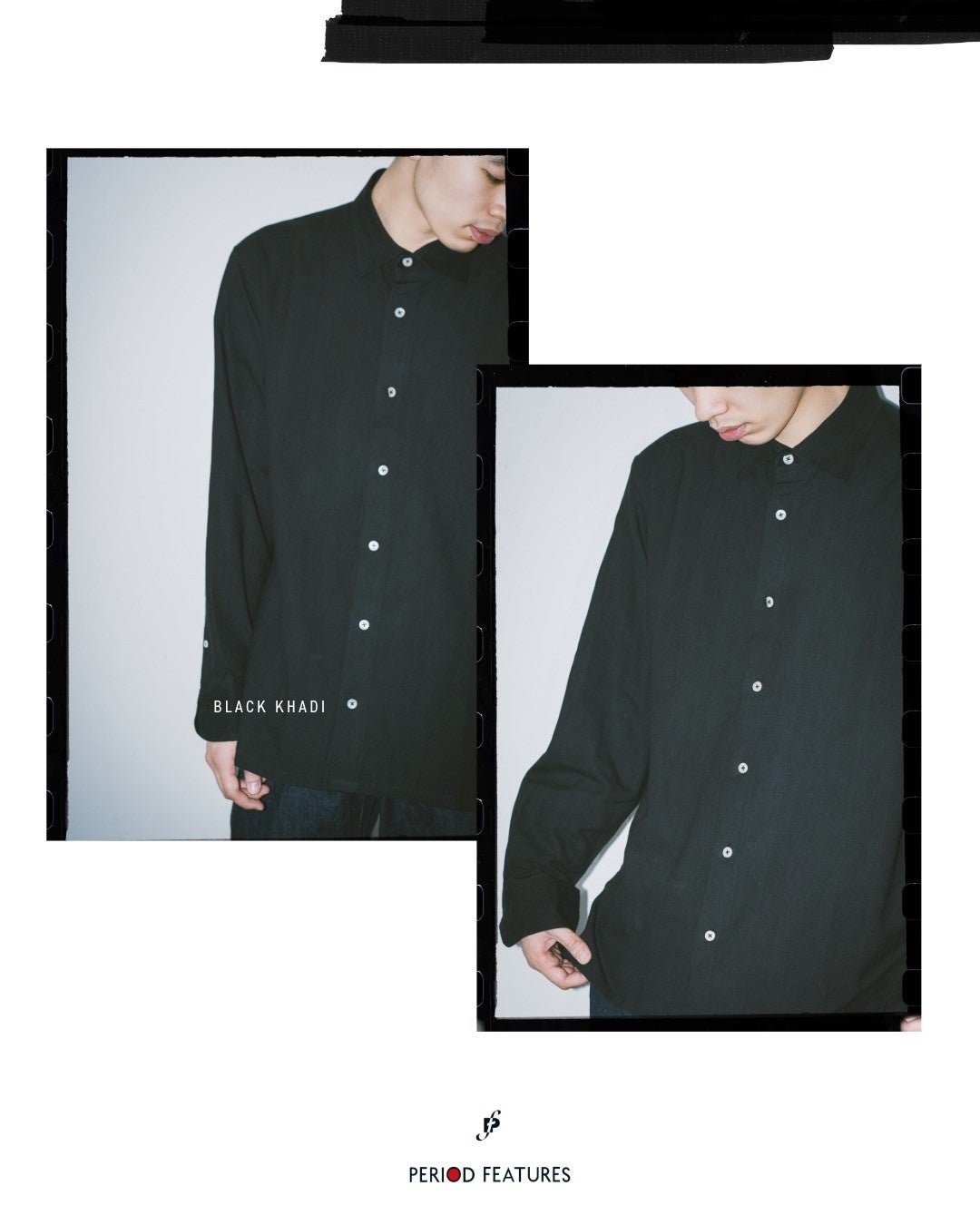 【L'ECHOPPE】PERIOD FEATURES 別注 4play khadi black