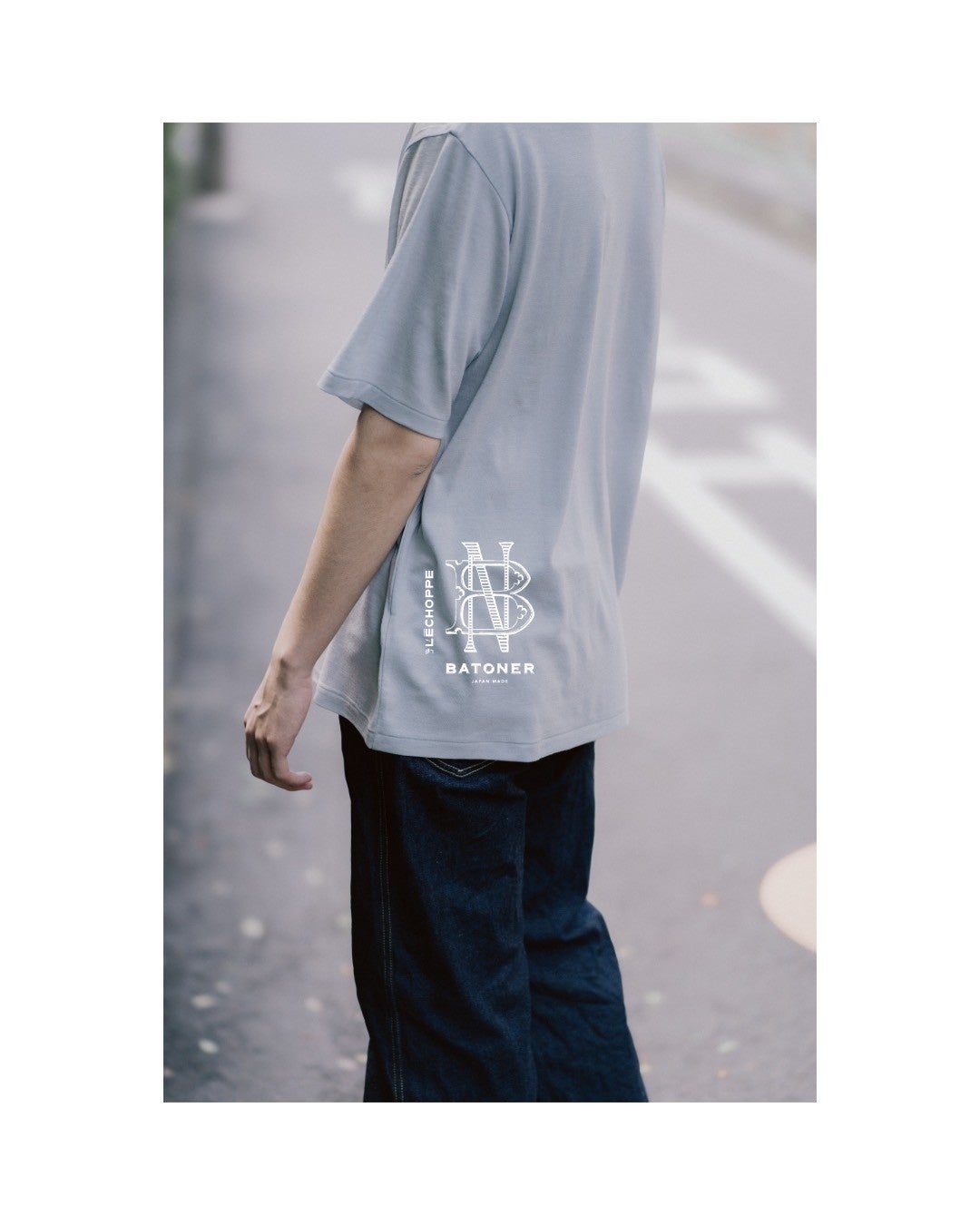 【L'ECHOPPE】BATONER 別注 Wool Tee