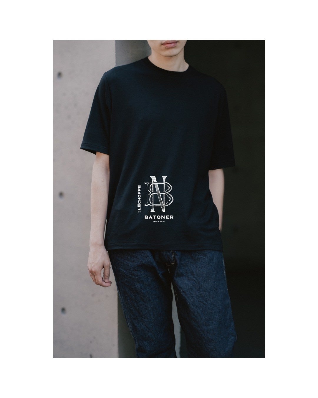 【L'ECHOPPE】BATONER 別注 Wool Tee