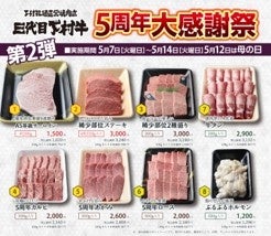 おうち焼肉、BBQ特別メニューイメージ