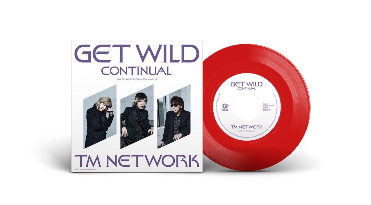 TM NETWORK Netflix映画『シティーハンター』エンディングテーマ「Get Wild Continual」アナログ・レコード5...