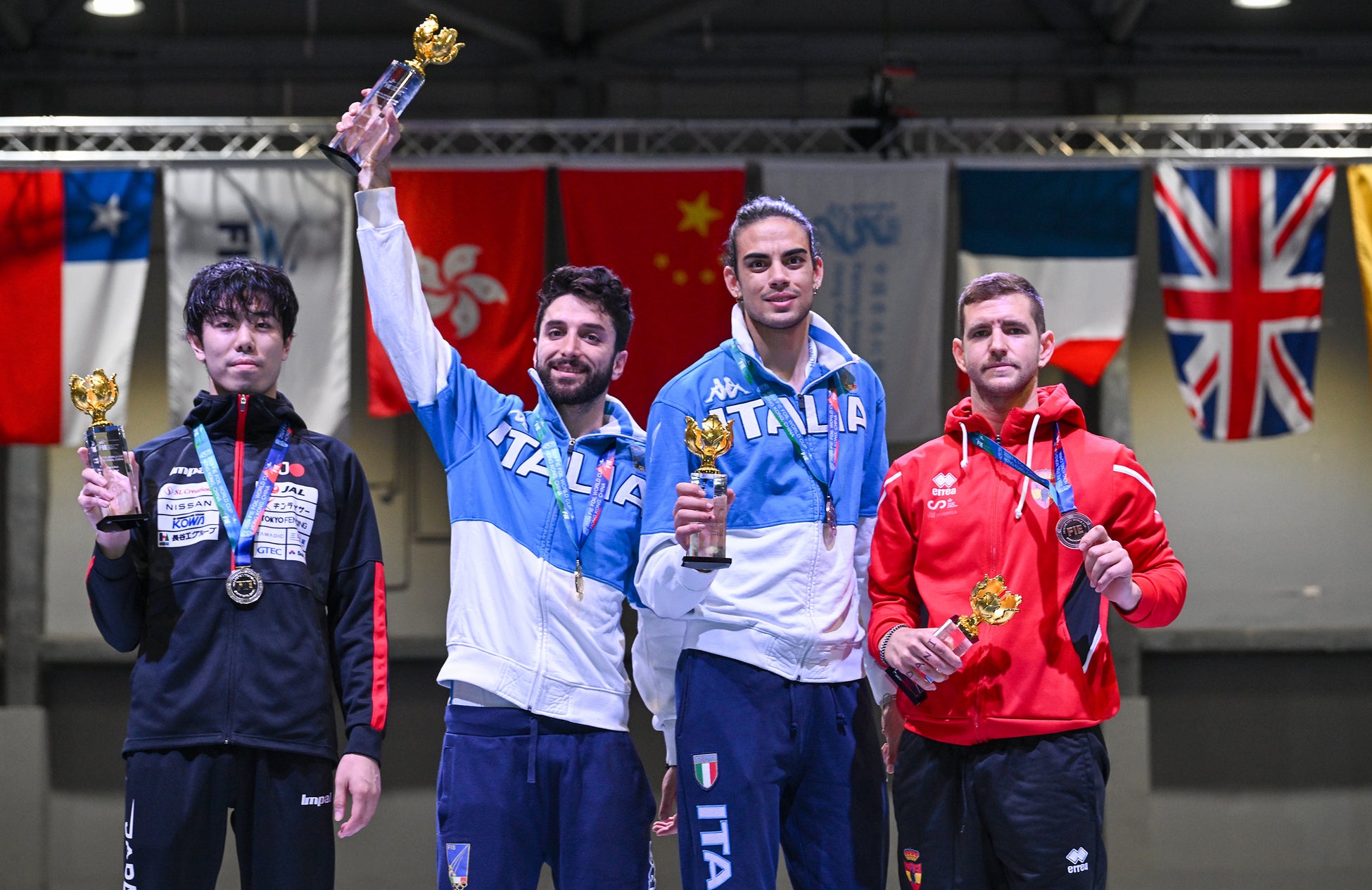 【フェンシング】男子フルーレワールドカップ大会（香港／チャイナ）で敷根崇裕が銀メダル獲得！