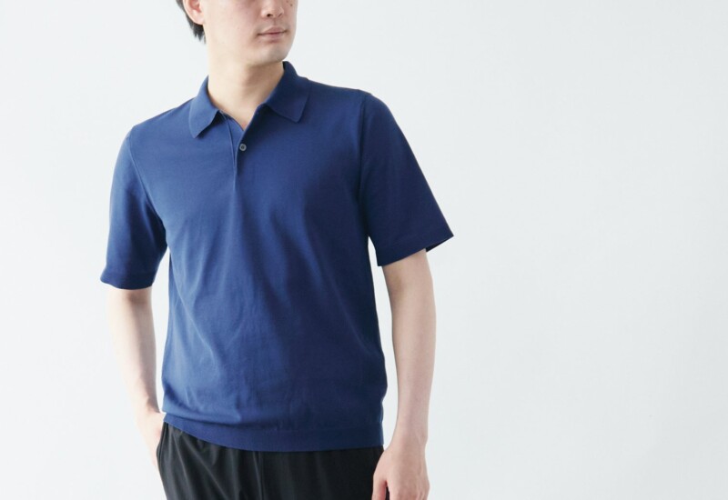 機能性×高級感で実現した、高見え“夏用”ニットポロ「DEKISUGI ハイゲージ サマーニットポロシャツ」登場
