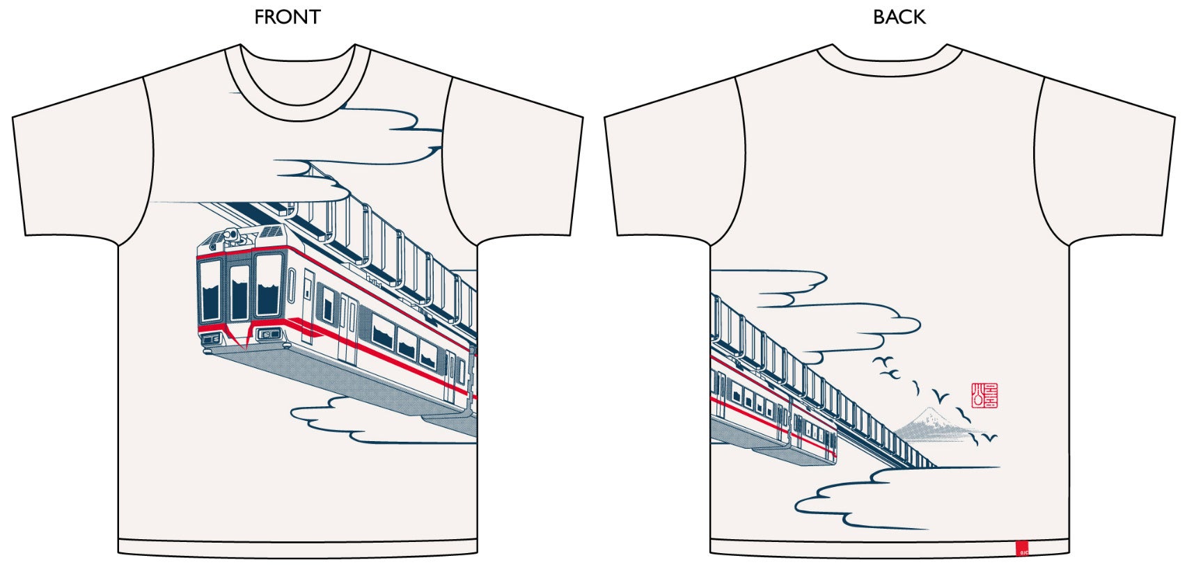 【先行発売】湘南モノレール×OJICOTシャツの新デザインが5月3日(金・祝)～大船ルミネウィングに登場！