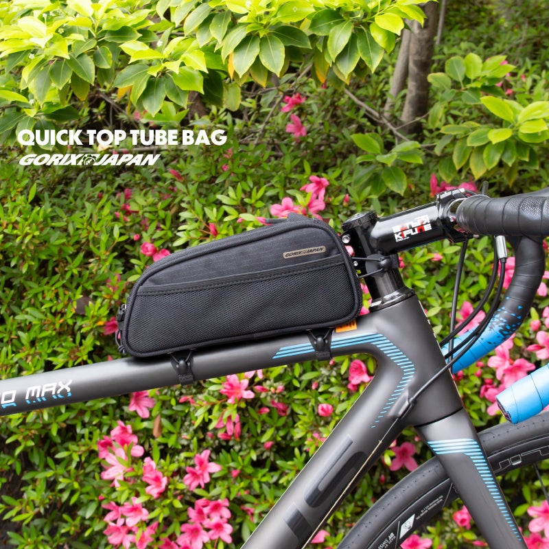 【新商品】自転車パーツブランド「GORIX」から、トップチューブバッグ(QUICK TOP TUBE BAG)が新発売!!