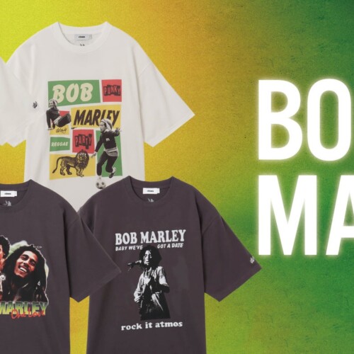 ボブ・マーリーの半生を語る映画”ONE LOVE”をテーマにした「atmos」コラボレーションTシャツが登場