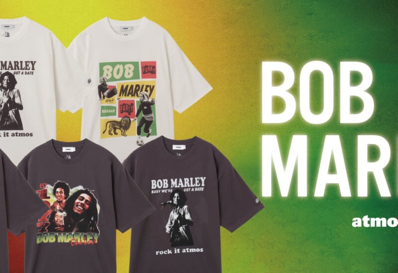 ボブ・マーリーの半生を語る映画”ONE LOVE”をテーマにした「atmos」コラボレーションTシャツが登場