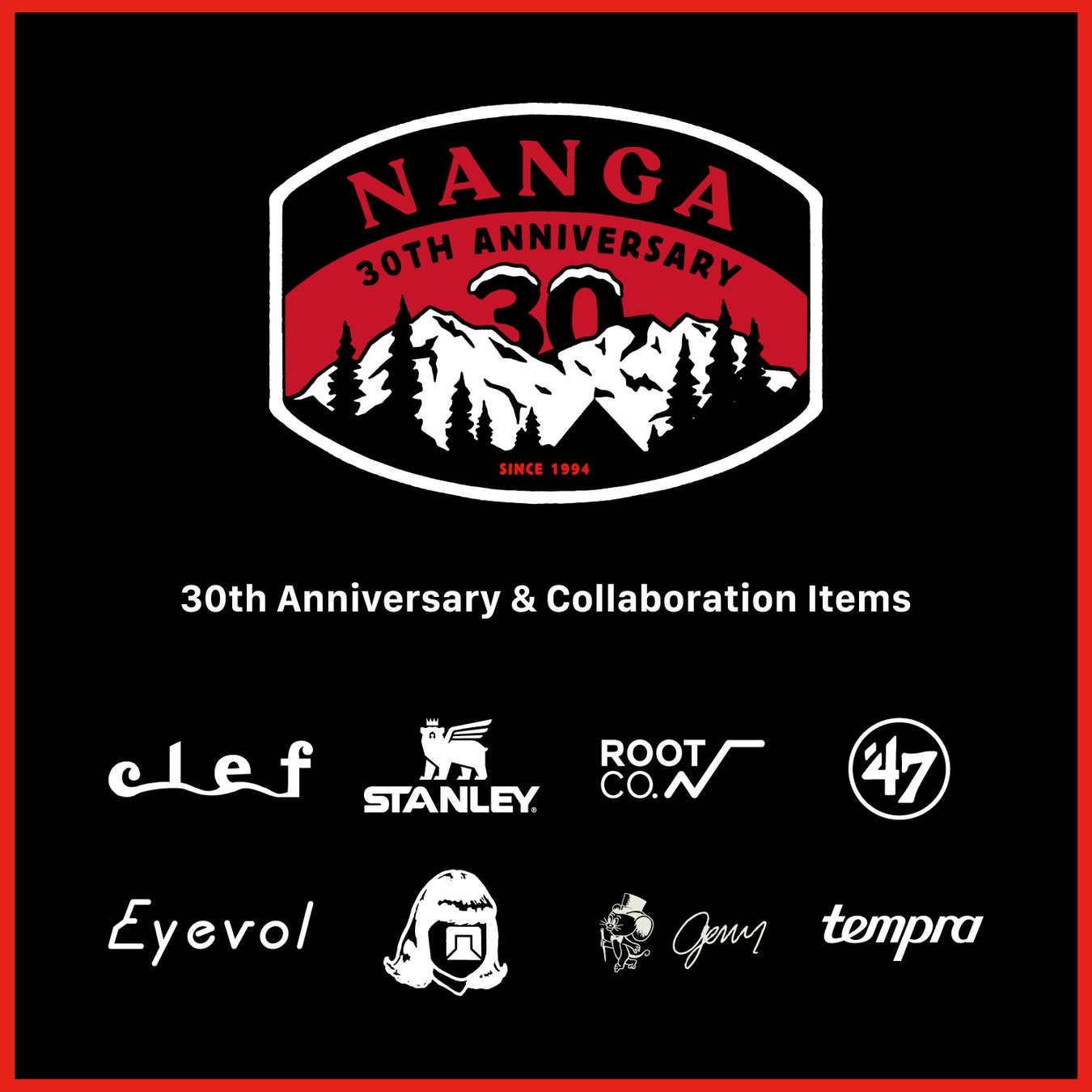 NANGA（ナンガ）30th Anniversary & Collaborationアイテム第二弾！