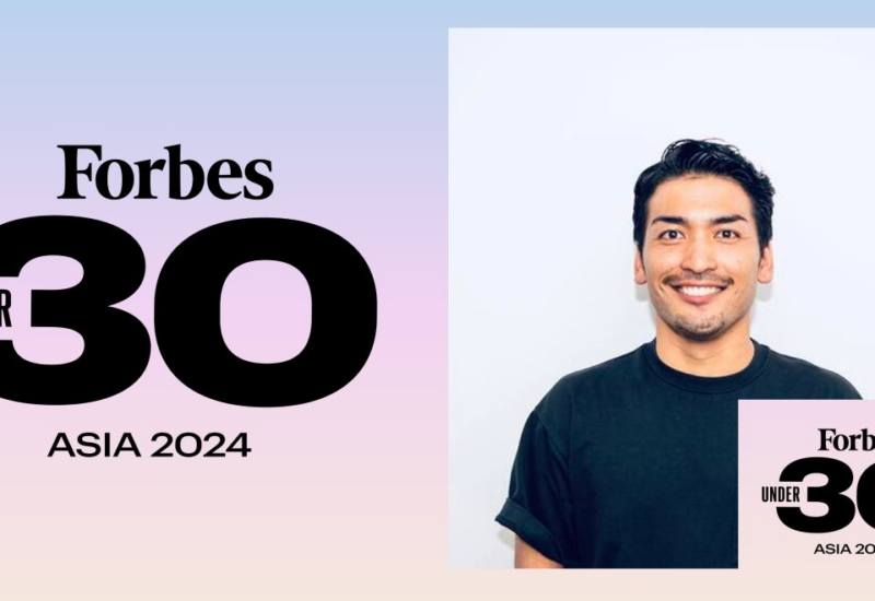 『Forbes 30 Under 30 Asia 2024』にアレスグッド代表、勝見仁泰が選出