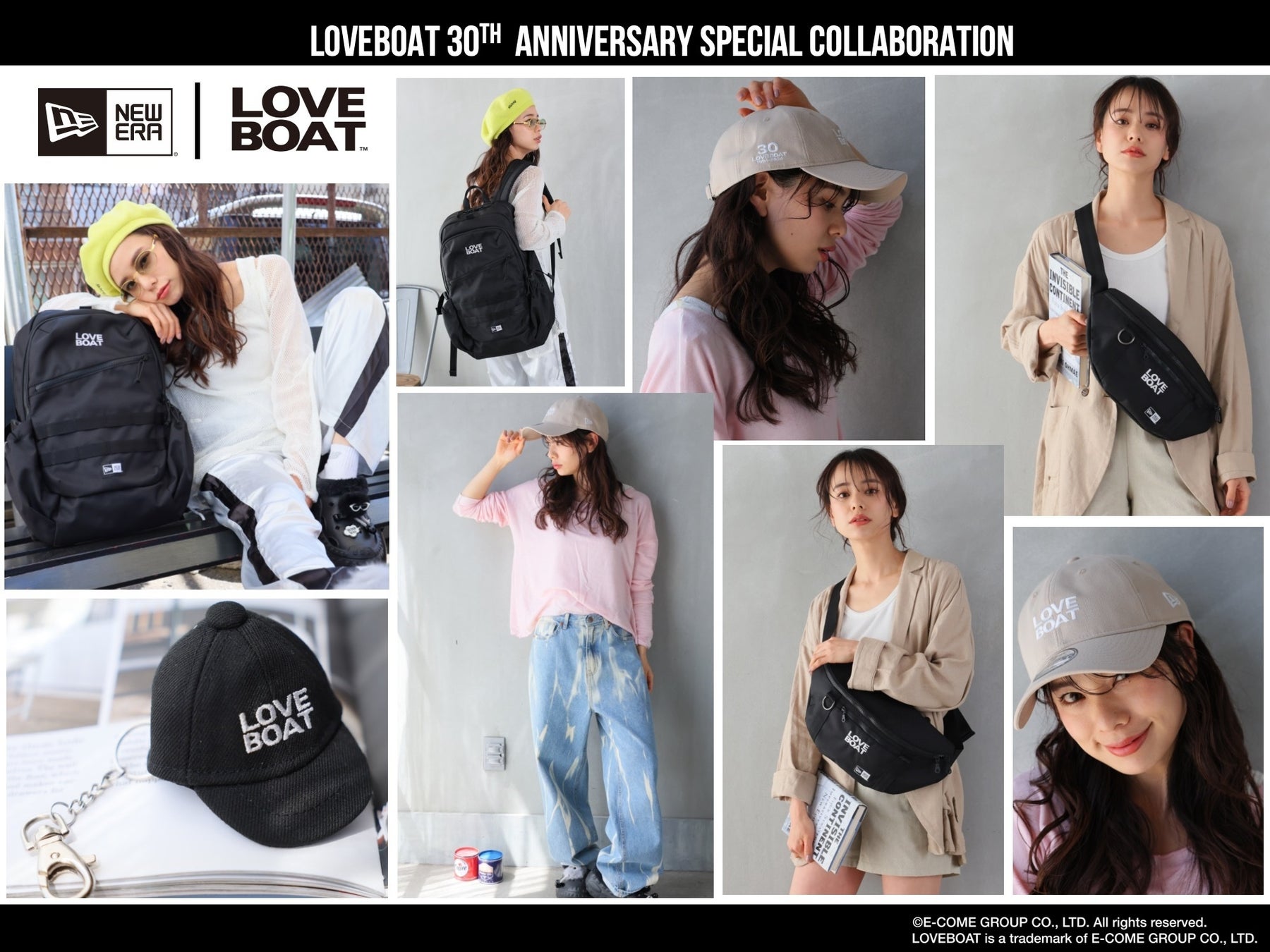 世界的キャップブランドの『New Era®』とY2KFashionブランド『LOVEBOAT』のコラボレーション第二弾が発売スタ...