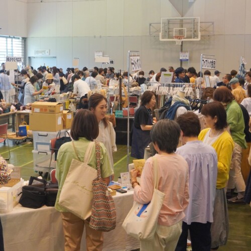 日本三大綿織物産地の一つとされる磐田市で「綿の産地フェア」を開催