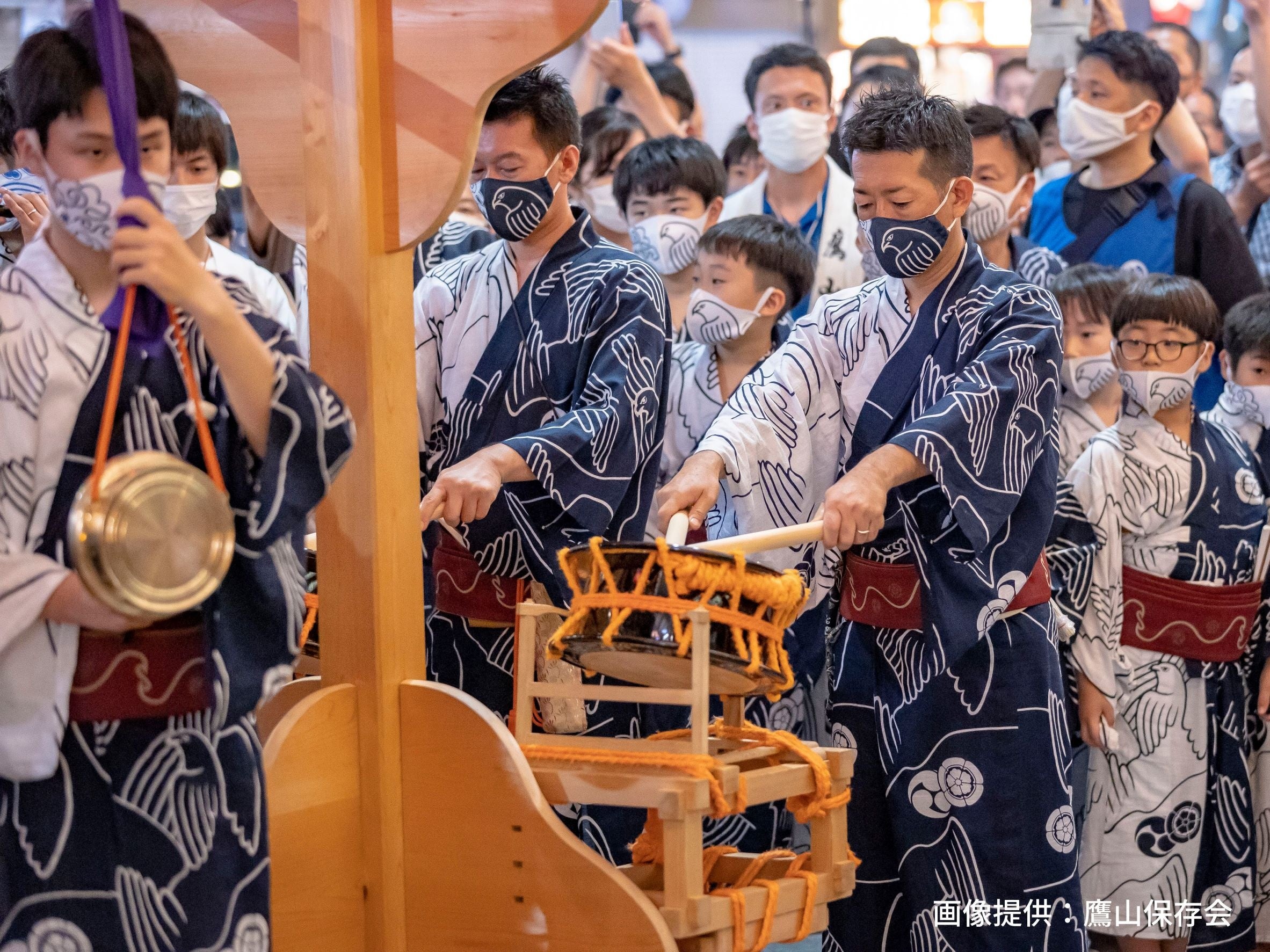 祇園祭「鷹山」お囃子