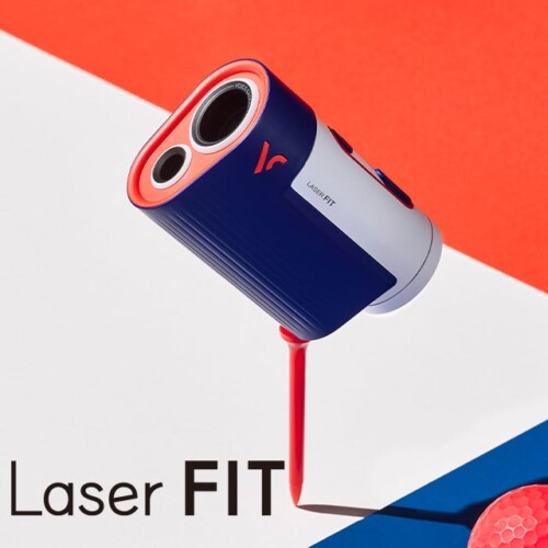【新商品/新色】大人気ゴルフ用レーザー距離計「Laser FIT」から「ネイビースカーレット」が登場！