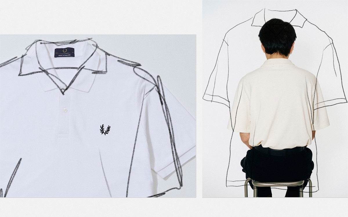 FRED PERRY for JOURNAL STANDARD “FOOTBALL COLLAR SHIRT“6/17 (Fri.) Release.