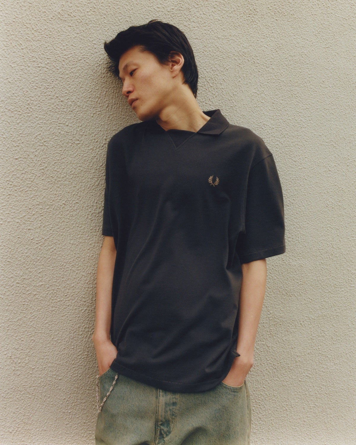 FRED PERRY for JOURNAL STANDARD “FOOTBALL COLLAR SHIRT“6/17 (Fri.) Release.