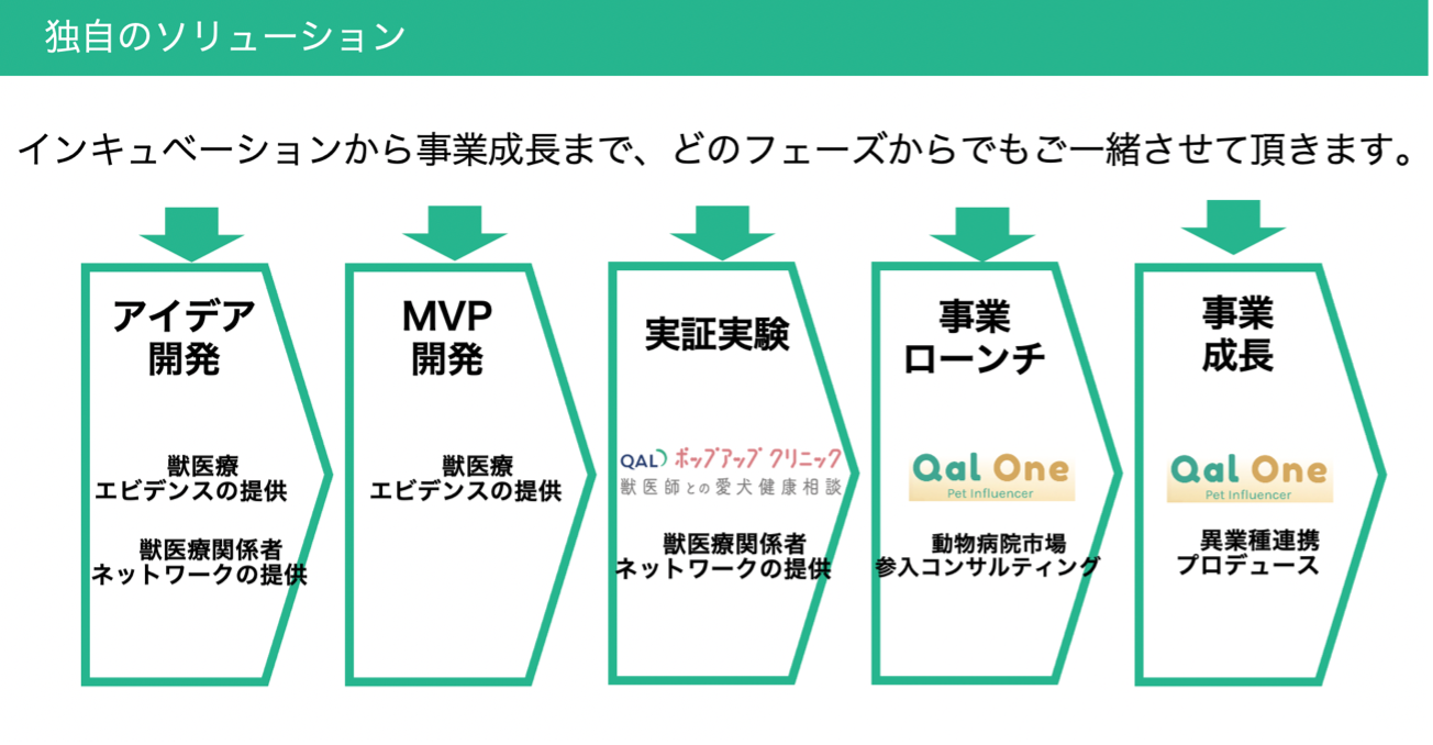 獣医療エビデンスを活用し、ペットビジネスの開発と事業化を支援する「QALアクセラレーター」の提供を開始