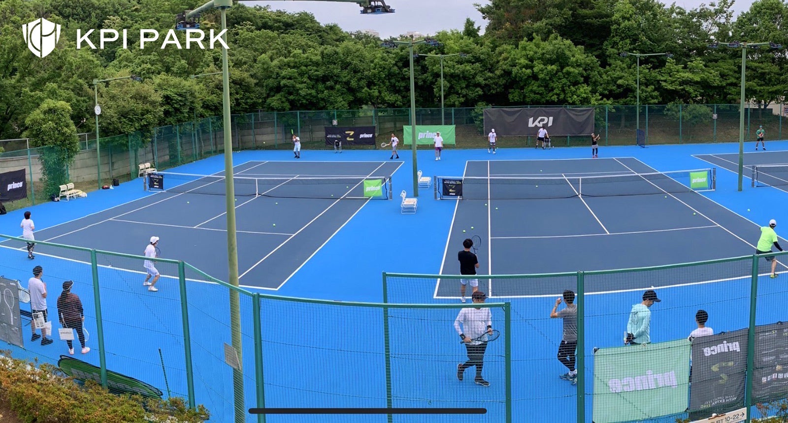 ＜KPI＞KPIPARKでプリンス新製品テニスラケット「テキストリームZシリーズ」試打会＆24FWウェア販売会を開催！