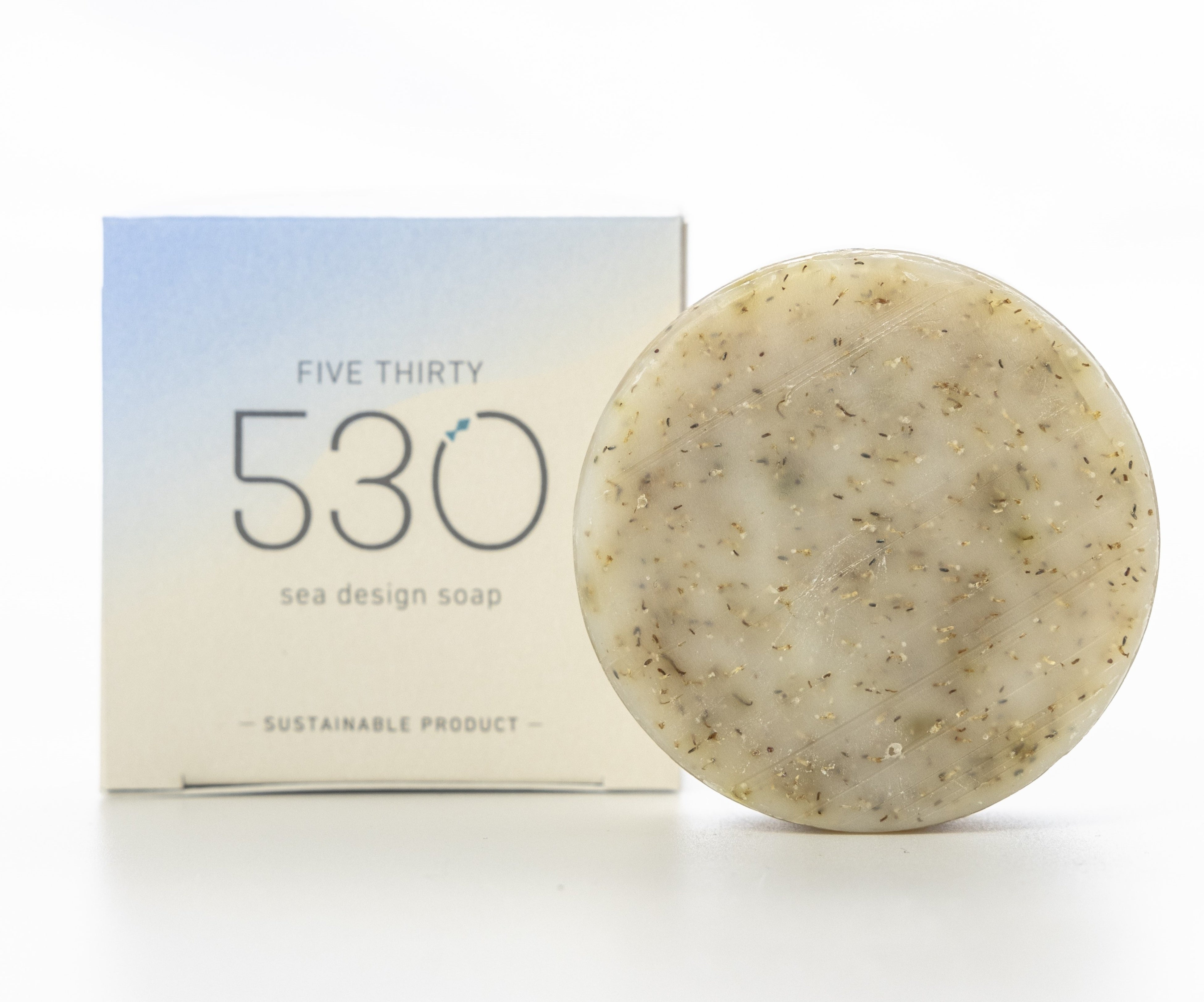 530（FIVE THIRTY）より微細藻類から抽出した国産新原料「ソラルナオイル」配合の「sea design soap」誕生。...