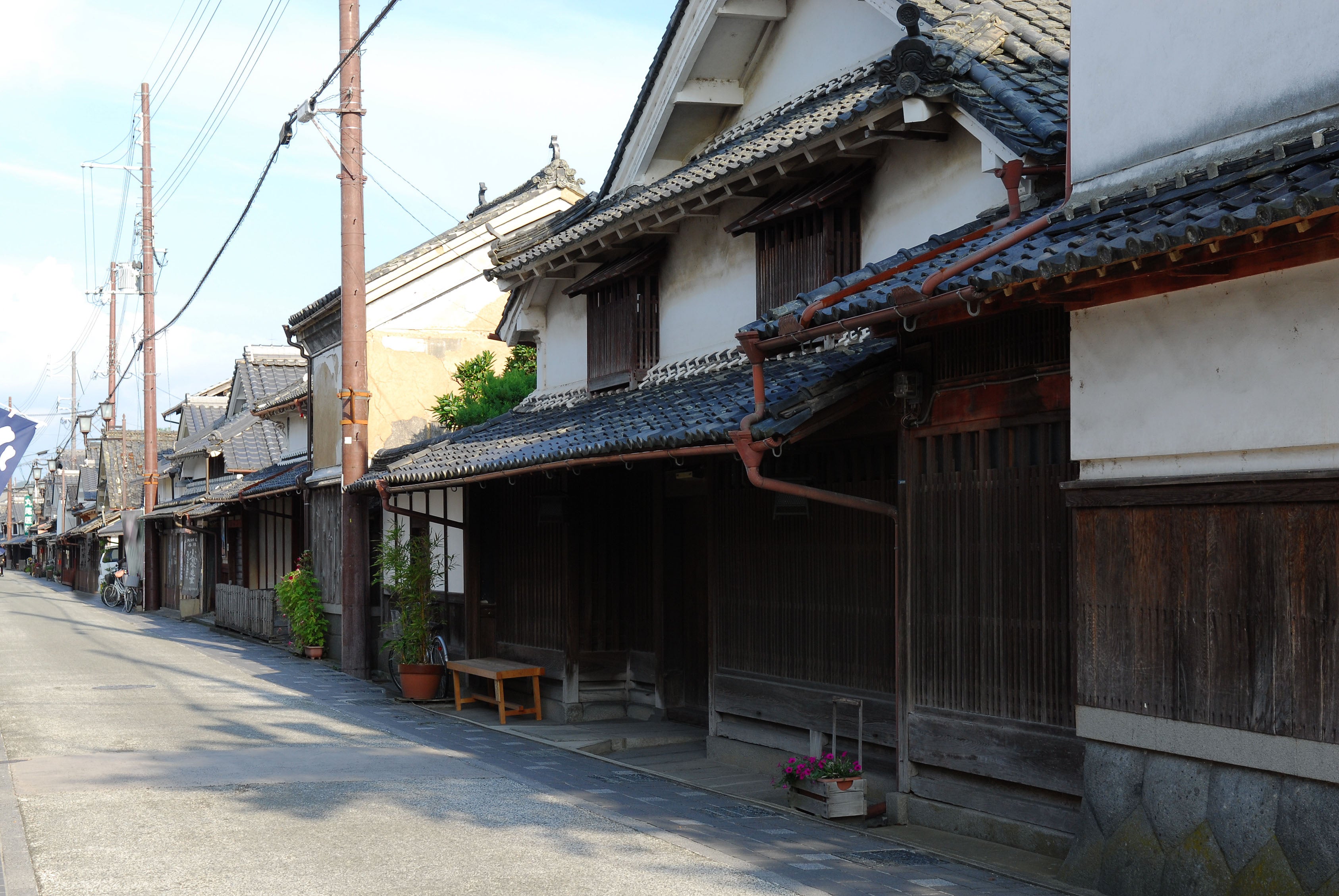 丹波篠山の歴史的な町並みを歩く