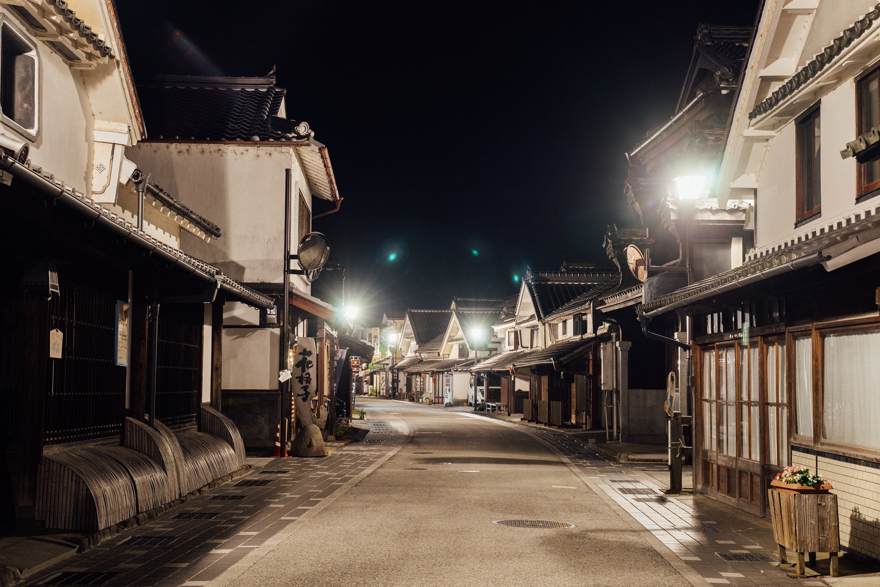 丹波篠山の歴史的な町並みを歩く