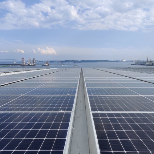 Landport 東雲・安田倉庫への太陽光発電設備設置のお知らせ