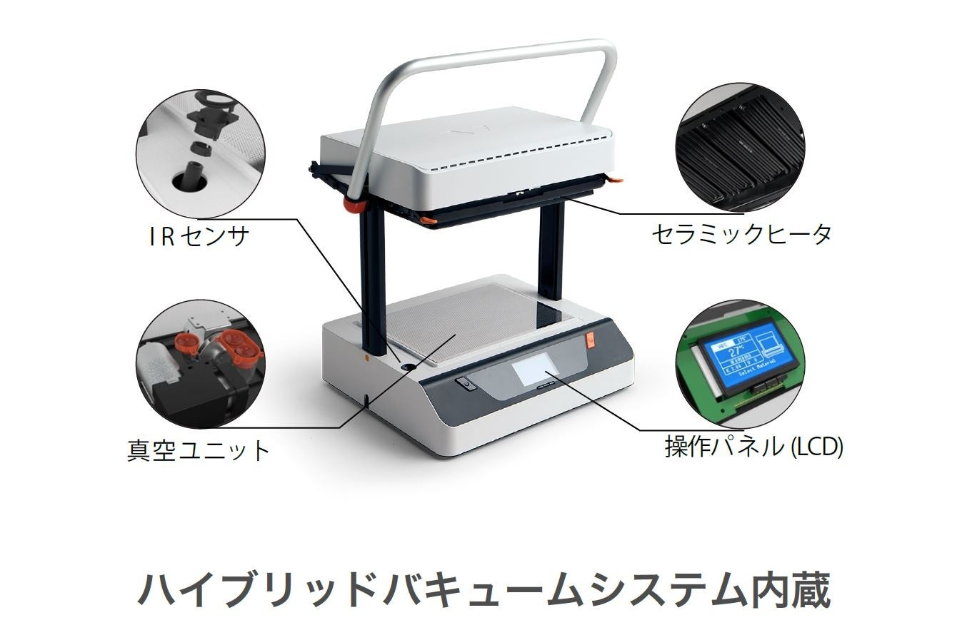 「プロフェッショナルグレードの真空成形が卓上でできる」デスクトップ型 真空成形機メーカーVaquform社との...