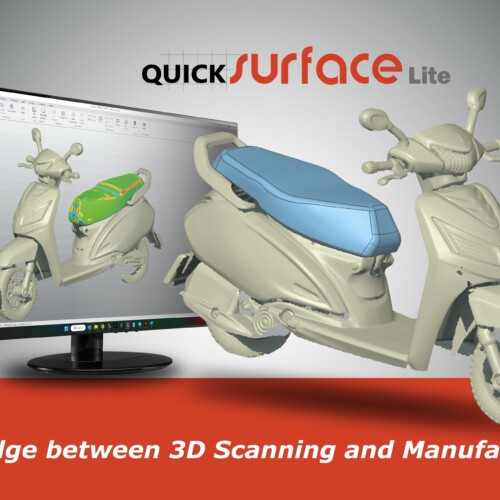 3Dスキャンデータを活用した革新的なリバースエンジニアリングツール「QuickSurface Lite」の国内販売を開始